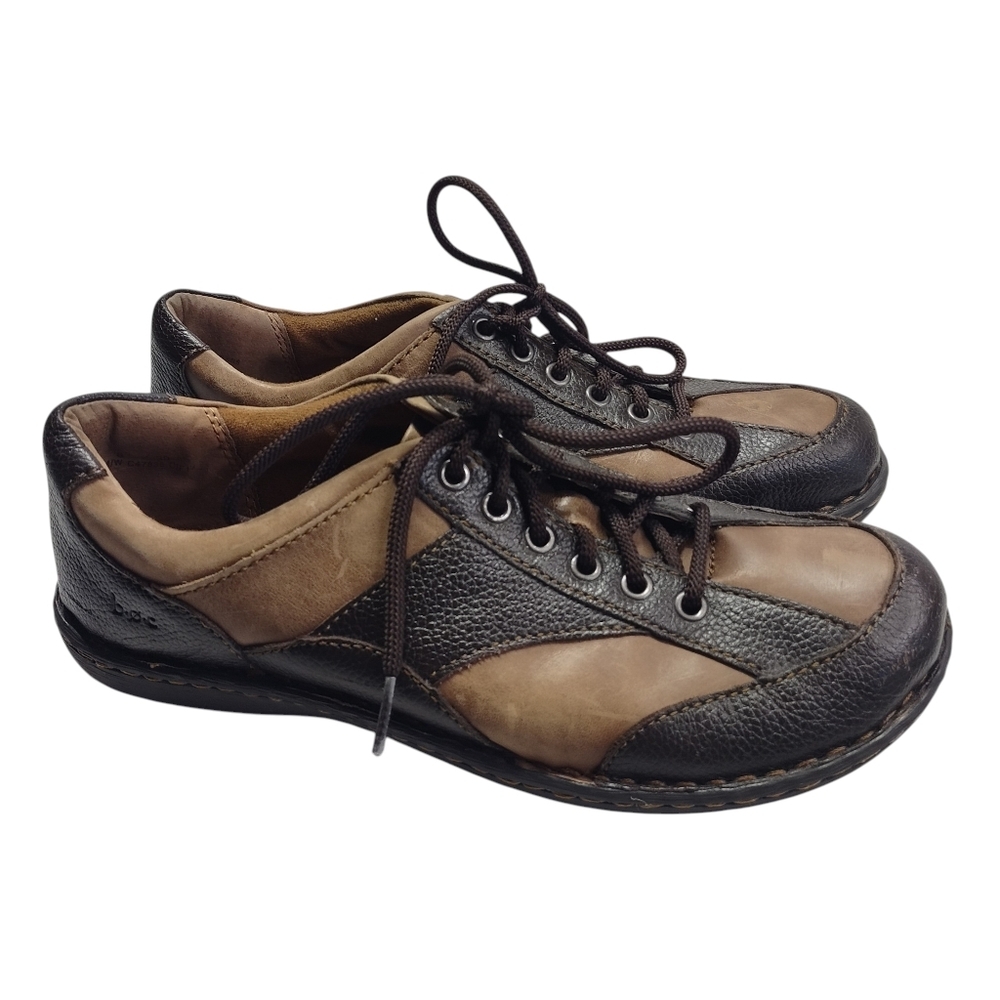 BOC Born Concept Women's Brown Tan Lace Up Oxford Comfortable Shoe Size 8 - Picture 2 of 11
